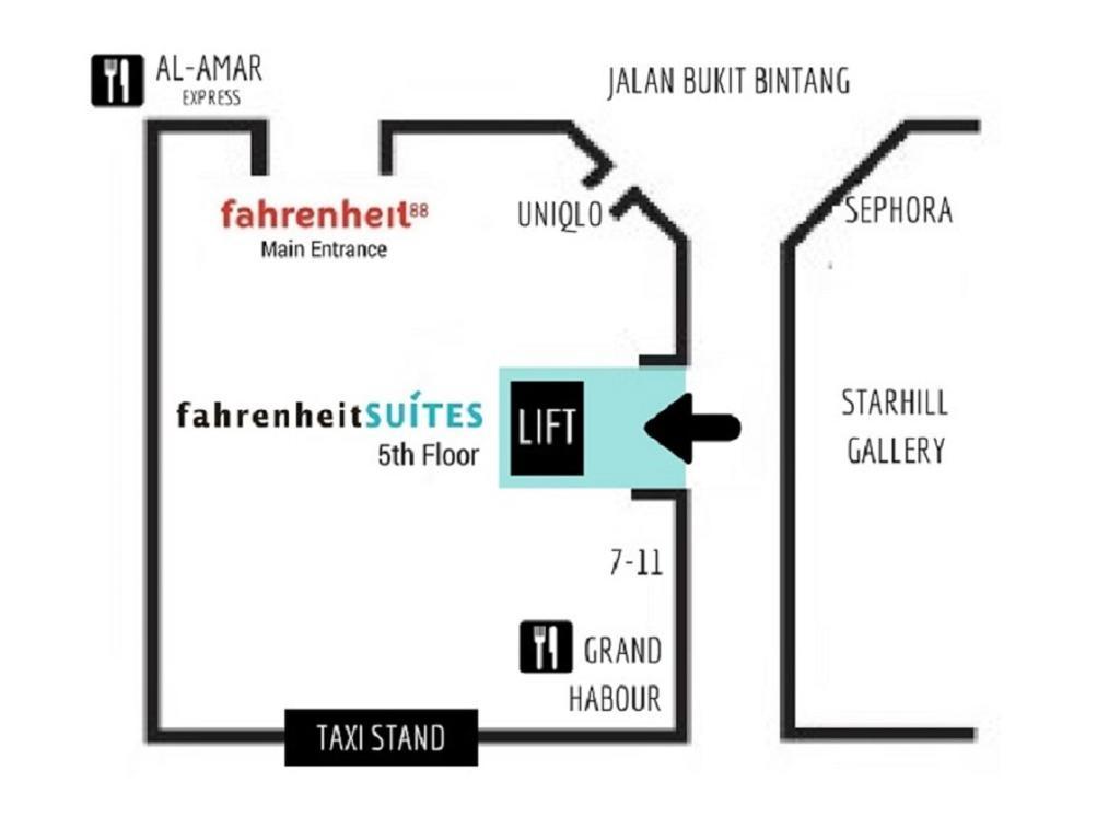 Fahrenheit Suites Bukit Bintang, Kuala Lumpur Exterior photo